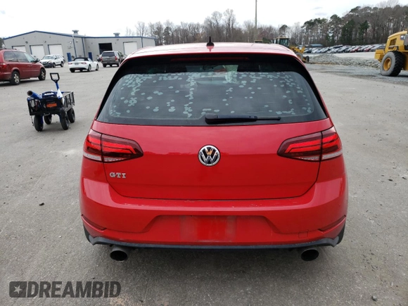 2018 Volkswagen Golf GTI S with VIN 3VW547AU5JM265805, listed as a Copart auction lot 44707884 with 72,866 mi miles. Bid and sale history available at carsss.com. Image 6.