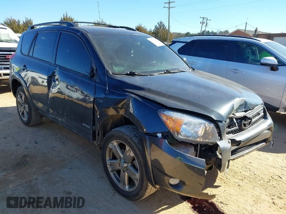 2008 Toyota RAV4 Sport with VIN JTMBK32V886044902, listed as a IAAI auction lot 41324485 with 104,312 mi miles. Bid and sale history available at carsss.com. Image 1.