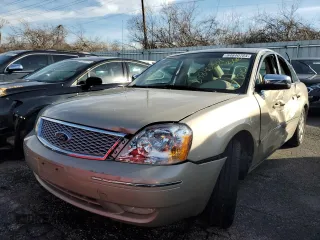 2005 Ford Five Hundred Limited с VIN 1FAHP28155G112613, выставлен на аукционе Copart как лот 61024555 с пробегом Не указан миль и Списание • Salvage title. История ставок и продаж доступна на DreamBid. Изображение 1.