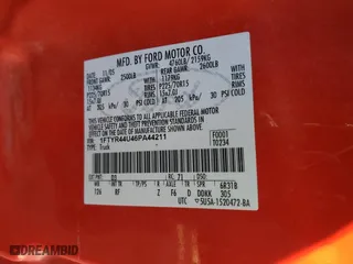 2006 Ford Ranger STX with VIN 1FTYR44U46PA44211, listed as a Copart auction lot 43438045 with 86,926 mi miles and Salvage Title. Bid and sale history available at carsss.com. Image 12.