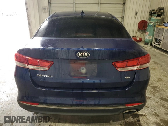 2017 Kia Optima LX with VIN 5XXGT4L30HG144483, listed as a Copart auction lot 54798095 with Not Provided miles and Clean Title. Bid and sale history available at carsss.com. Image 6.