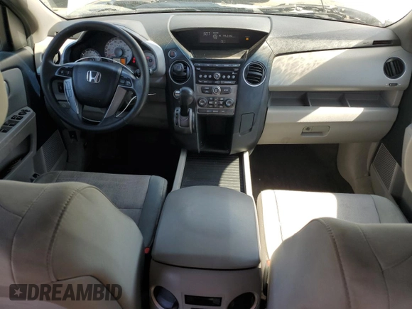 2012 Honda Pilot EX with VIN 5FNYF4H47CB044468, listed as a Copart auction lot 48815315 with 208,536 mi miles and Salvage Title. Bid and sale history available at DreamBid. Image 8.