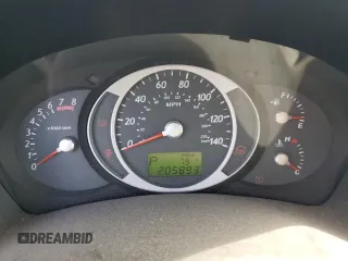 2007 Hyundai Tucson SE with VIN KM8JN12D27U670059, listed as a Copart auction lot 66517934 with 205,893 mi miles and Salvage Title. Bid and sale history available at carsss.com. Image 9.
