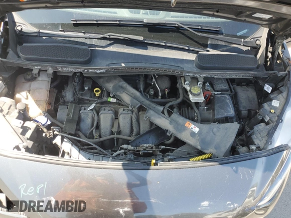 2020 Ford Transit Connect XL with VIN NM0GE9E25L1462905, listed as a Copart auction lot 69368374 with 8,004 mi miles and Salvage title. Bid and sale history available at DreamBid. Image 12.