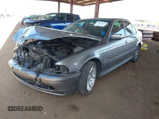 2002 BMW 5 Series 525iA with VIN WBADT43442GY95336, listed as a IAAI auction lot 42068577 with 1 mi miles. Bid and sale history available at carsss.com. Image 16.