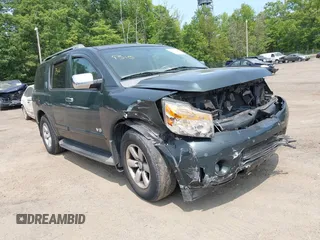 2008 Nissan Armada SE z VIN 5N1AA08C88N611890, wystawiony jako IAAI lot #42403652 z przebiegiem 172 215 mil mil oraz . Historia ofert i sprzedaży dostępna na DreamBid. Obrazek 1.
