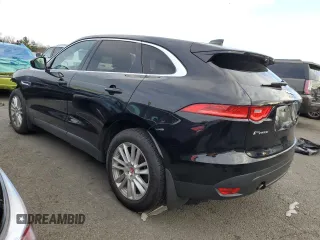 2020 Jaguar F-Pace 25t Prestige with VIN SADCK2FX0LA647878, listed as a Copart auction lot 81964404 with 46,720 mi miles and Salvage title. Bid and sale history available at DreamBid. Image 2.