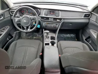 2017 Kia Optima LX with VIN KNAGT4L38H5155488, listed as a Copart auction lot 55551865 with 165,965 mi miles and Salvage title. Bid and sale history available at DreamBid. Image 8.