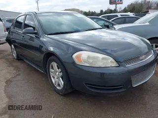 2014 Chevrolet Impala LT with VIN 2G1WB5E35E1123415, listed as a IAAI auction lot 41101111 with 129,870 mi miles and . Bid and sale history available at DreamBid. Image 1.