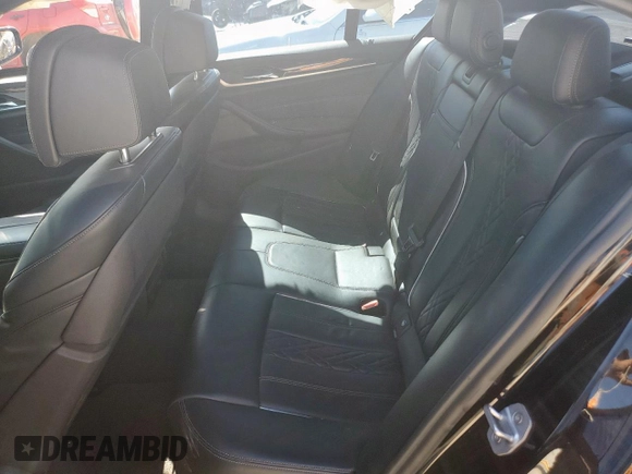 2017 BMW 5 Series 540i with VIN WBAJE5C33HG913814, listed as a Copart auction lot 53142865 with 71,822 mi miles and Salvage title. Bid and sale history available at DreamBid. Image 10.