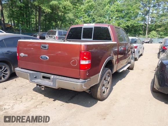 2006 Ford F-150 XLT z VIN 1FTPW14V66KC85941, wystawiony jako IAAI lot #42417636 z przebiegiem 226 057 mil mil oraz . Historia ofert i sprzedaży dostępna na DreamBid. Obrazek 4.