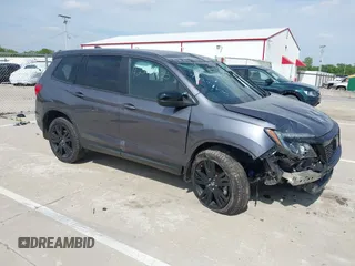 2019 Honda Passport Sport with VIN 5FNYF8H27KB002001, listed as a IAAI auction lot 42299635 with 54,542 mi miles and . Bid and sale history available at DreamBid. Image 1.