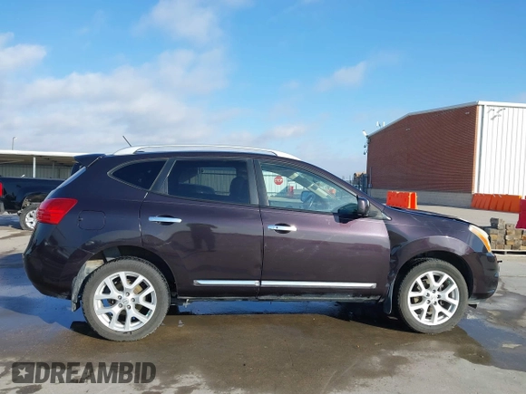 2013 Nissan Rogue S with VIN JN8AS5MT6DW021751, listed as a IAAI auction lot 41781035 with 121,649 mi miles and . Bid and sale history available at DreamBid. Image 13.