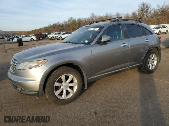 2004 Infiniti FX with VIN JNRAS08WX4X223635, listed as a Copart auction lot 86715894 with 146,554 mi miles and Clean Title. Bid and sale history available at DreamBid. Image 1.