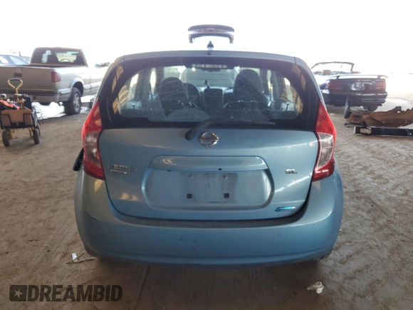2014 Nissan Note S Plus with VIN 3N1CE2CP6EL374743, listed as a Copart auction lot 49650305 with 126,418 mi miles and Salvage Title. Bid and sale history available at DreamBid. Image 6.