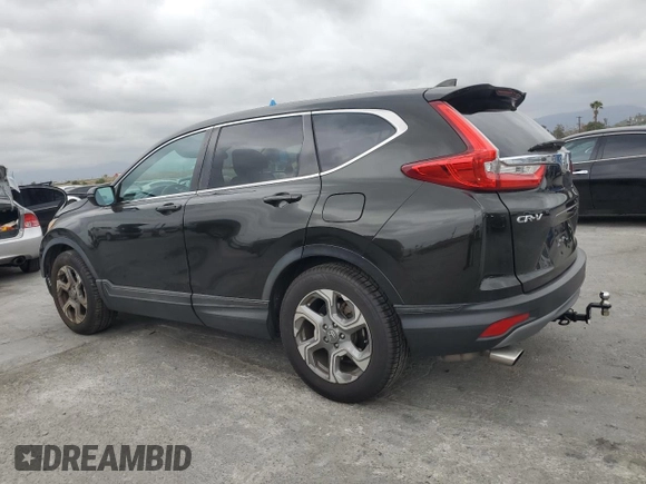 2018 Honda CR-V EX with VIN 7FARW1H55JE017928, listed as a Copart auction lot 53522105 with 265,203 mi miles and Salvage Title. Bid and sale history available at carsss.com. Image 2.