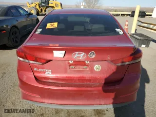 2018 Hyundai Elantra SE with VIN KMHD74LF0JU450144, listed as a Copart auction lot 44837065 with 95,382 mi miles and Salvage Title. Bid and sale history available at carsss.com. Image 6.