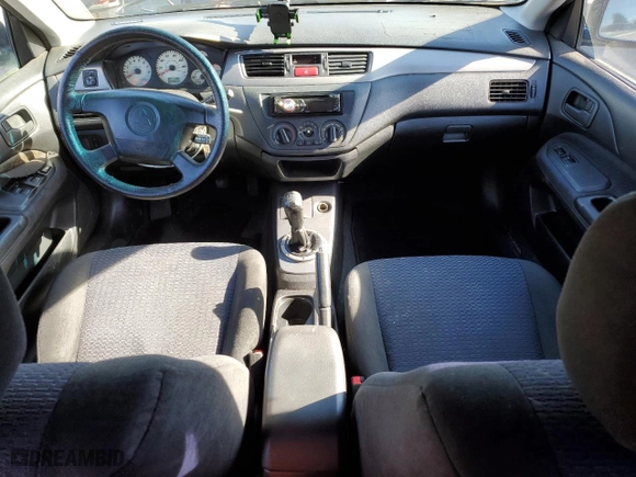 2002 Mitsubishi Lancer OZ-Rally with VIN JA3AJ86E92U027551, listed as a Copart auction lot 45020575 with 214,575 mi miles and Salvage Title. Bid and sale history available at carsss.com. Image 8.