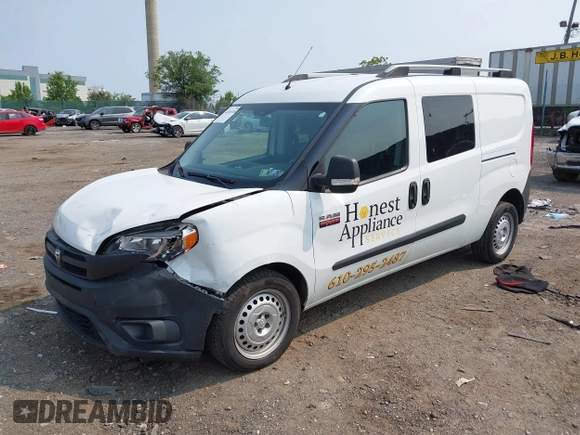 2017 Ram ProMaster City Cargo Tradesman with VIN ZFBERFAB2H6G64040, listed as a IAAI auction lot 42416318 with 140,794 mi miles and . Bid and sale history available at DreamBid. Image 18.