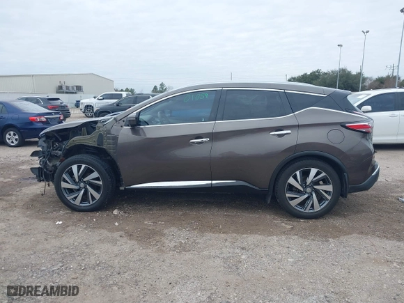 2015 Nissan Murano S with VIN 5N1AZ2MG1FN213009, listed as a IAAI auction lot 41365676 with 175,241 mi miles. Bid and sale history available at carsss.com. Image 15.