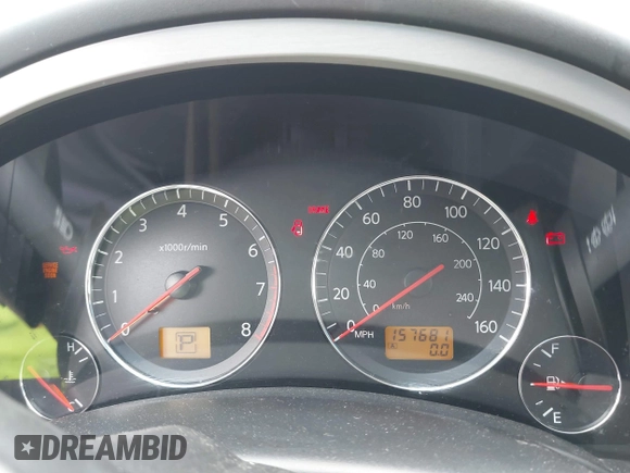 2005 Infiniti FX with VIN JNRAS08U65X109373, listed as a IAAI auction lot 42264271 with 157,681 mi miles and . Bid and sale history available at DreamBid. Image 7.