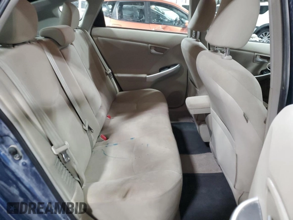 2011 Toyota Prius I with VIN JTDKN3DU4B0319199, listed as a Copart auction lot 85914934 with 317,409 mi miles and Salvage Title. Bid and sale history available at carsss.com. Image 10.