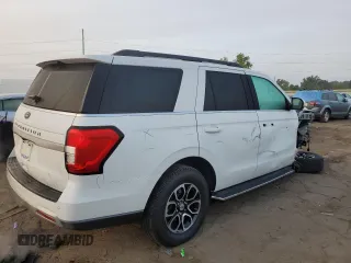 2022 Ford Expedition XLT with VIN 1FMJU1JT6NEA11050, listed as a Copart auction lot 67537213 with 26,244 mi miles. Bid and sale history available at carsss.com. Image 3.