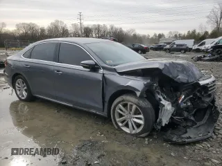 2020 Volkswagen Passat 2.0T SE with VIN 1VWSA7A38LC012730, listed as a Copart auction lot 45596335 with 69,611 mi miles and Salvage Title. Bid and sale history available at carsss.com. Image 4.