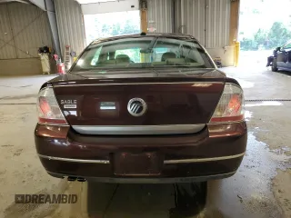 2009 Mercury Sable Premier with VIN 1MEHM42W69G626719, listed as a Copart auction lot 62270835 with 78,193 mi miles and Salvage title. Bid and sale history available at DreamBid. Image 6.