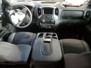 2024 GMC Sierra 1500 Pro with VIN 1GTUUAED3RZ214173, listed as a Copart auction lot 83195384 with 0 mi miles and Salvage Title. Bid and sale history available at carsss.com. Image 8.