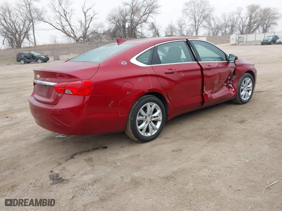 2020 Chevrolet Impala LT with VIN 2G11Z5S31L9101422, listed as a IAAI auction lot 41509806 with 150,467 mi miles. Bid and sale history available at carsss.com. Image 4.