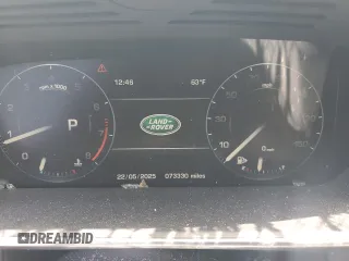 2014 Land Rover Range Rover HSE with VIN SALGS2VF9EA125378, listed as a Copart auction lot 57880525 with 73,330 mi miles and Salvage title. Bid and sale history available at DreamBid. Image 9.