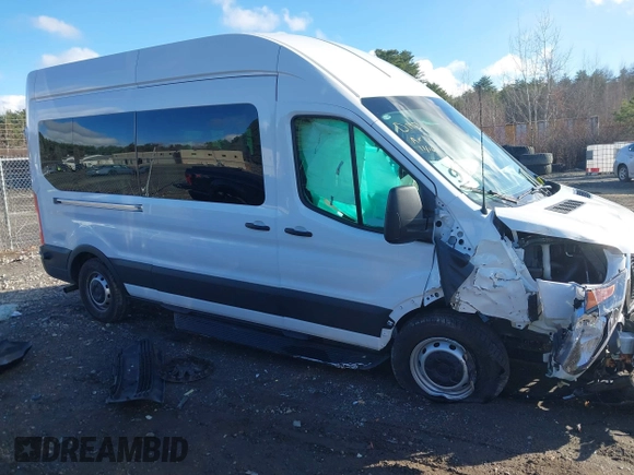 2024 Ford Transit Passenger XL with VIN 1FBAX2X83RKB05418, listed as a IAAI auction lot 40930608 with 2,344 mi miles and . Bid and sale history available at DreamBid. Image 13.