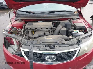 2011 Kia Forte SX with VIN KNAFW4A36B5387987, listed as a IAAI auction lot 41421863 with 157,305 mi miles. Bid and sale history available at carsss.com. Image 10.