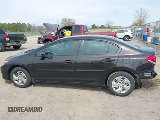 2014 Honda Civic Sedan LX with VIN 2HGFB2F56EH519836, listed as a IAAI auction lot 42109040 with 134,873 mi miles. Bid and sale history available at carsss.com. Image 15.