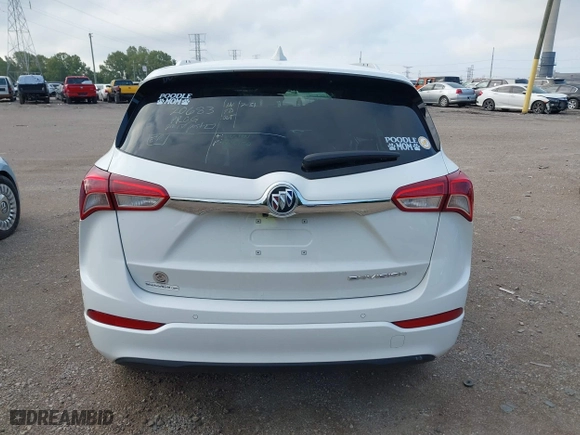 2020 Buick Envision Essence with VIN LRBFXCSA4LD150105, listed as a IAAI auction lot 40139829 with 26,982 mi miles. Bid and sale history available at carsss.com. Image 16.