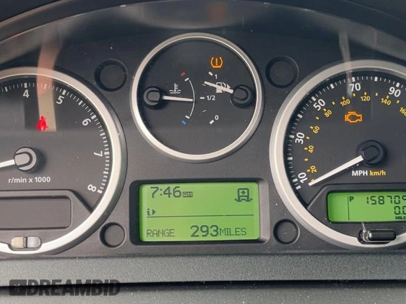 2008 Land Rover LR3 SE with VIN SALAE25408A489947, listed as a Copart auction lot 57056995 with 158,709 mi miles and Clean Title. Bid and sale history available at DreamBid. Image 8.