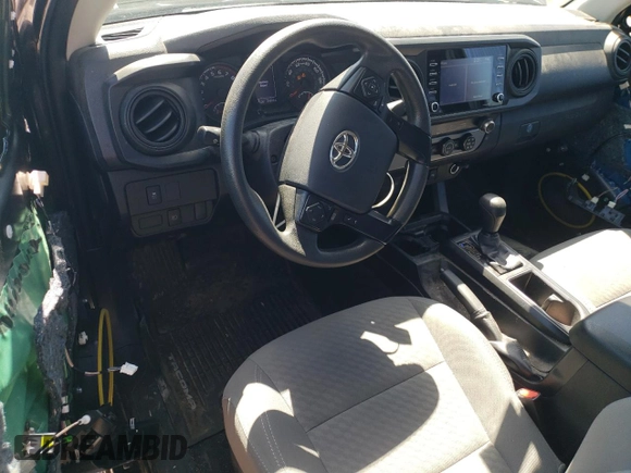 2020 Toyota Tacoma SR with VIN 3TYRX5GNXLT001986, listed as a Copart auction lot 51222685 with 24,207 mi miles and Salvage Title. Bid and sale history available at DreamBid. Image 8.