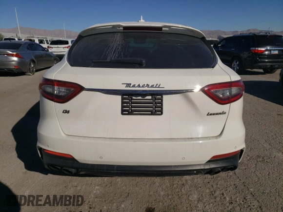 2019 Maserati Levante GranSport with VIN ZN661XUS1KX323509, listed as a Copart auction lot 80133154 with 35,059 mi miles and Salvage Title. Bid and sale history available at carsss.com. Image 6.