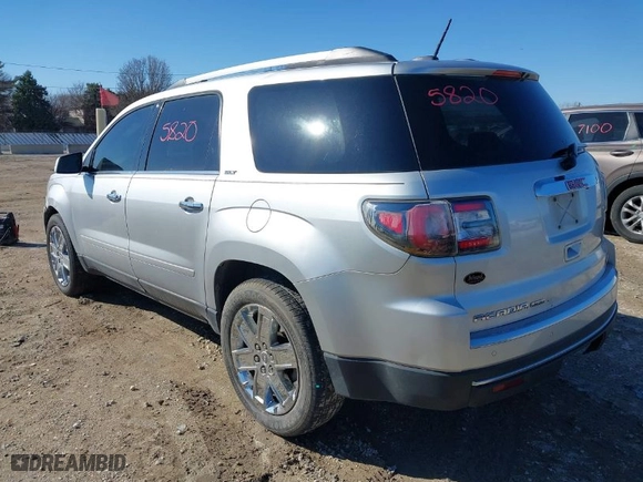 2017 GMC Acadia Limited Limited with VIN 1GKKVSKD1HJ316118, listed as a IAAI auction lot 41815820 with 198,420 mi miles. Bid and sale history available at carsss.com. Image 3.