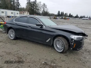 2017 BMW 5 Series 530i xDrive with VIN WBAJA7C34HWA69945, listed as a Copart auction lot 45941025 with Not Provided miles and Salvage Title. Bid and sale history available at carsss.com. Image 4.