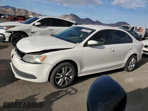 2011 Volkswagen Jetta Sedan SE w/Convenience & Sunroof PZEV with VIN 3VWDZ7AJ5BM392171, listed as a Copart auction lot 43759365 with 170,328 mi miles and Salvage Title. Bid and sale history available at carsss.com. Image 1.