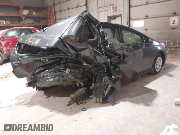 2014 Toyota Prius Two with VIN JTDZN3EUXEJ009120, listed as a IAAI auction lot 41951922 with 158,764 mi miles and . Bid and sale history available at DreamBid. Image 4.