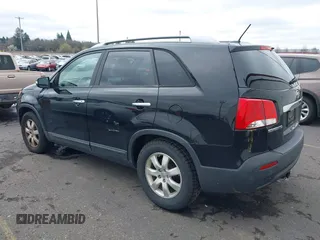 2012 Kia Sorento LX with VIN 5XYKT3A62CG281690, listed as a IAAI auction lot 41766386 with 108,464 mi miles. Bid and sale history available at carsss.com. Image 6.