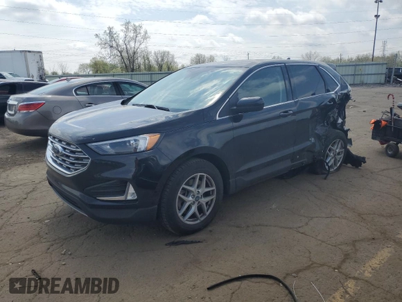 2022 Ford Edge SEL z VIN 2FMPK4J97NBA83621, wystawiony jako Copart lot #54874805 z przebiegiem 72 892 mil mil oraz Nie do naprawy • Non repairable. Historia ofert i sprzedaży dostępna na DreamBid. Obrazek 1.
