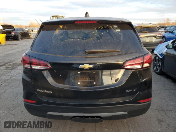 2024 Chevrolet Equinox LT with VIN 3GNAXUEG2RL357362, listed as a Copart auction lot 83815314 with 0 mi miles and Non Repairable. Bid and sale history available at carsss.com. Image 6.
