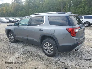 2021 GMC Acadia SLT with VIN 1GKKNML48MZ142280, listed as a Copart auction lot 72833214 with 57,237 mi miles and Salvage Title. Bid and sale history available at DreamBid. Image 2.