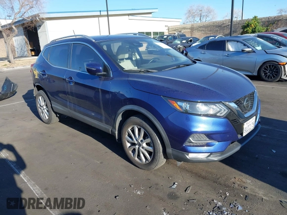 2020 Nissan Rogue Sport SV with VIN JN1BJ1CV8LW270536, listed as a IAAI auction lot 41859191 with 32,395 mi miles. Bid and sale history available at carsss.com. Image 1.