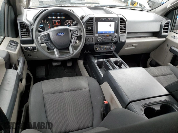 2020 Ford F-150 XL with VIN 1FTEW1CP3LKE39043, listed as a Copart auction lot 44728905 with 146,597 mi miles and Salvage Title. Bid and sale history available at carsss.com. Image 8.