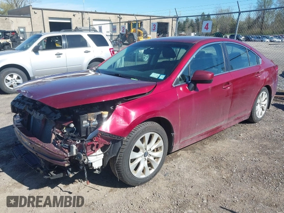 2015 Subaru Legacy Premium with VIN 4S3BNAC6XF3051836, listed as a IAAI auction lot 42146710 with 160,491 mi miles and . Bid and sale history available at DreamBid. Image 18.